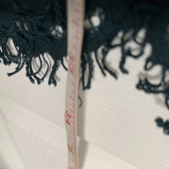 WRAP LONDON lace trim sienna Cardigan long length - Picture 5 of 7